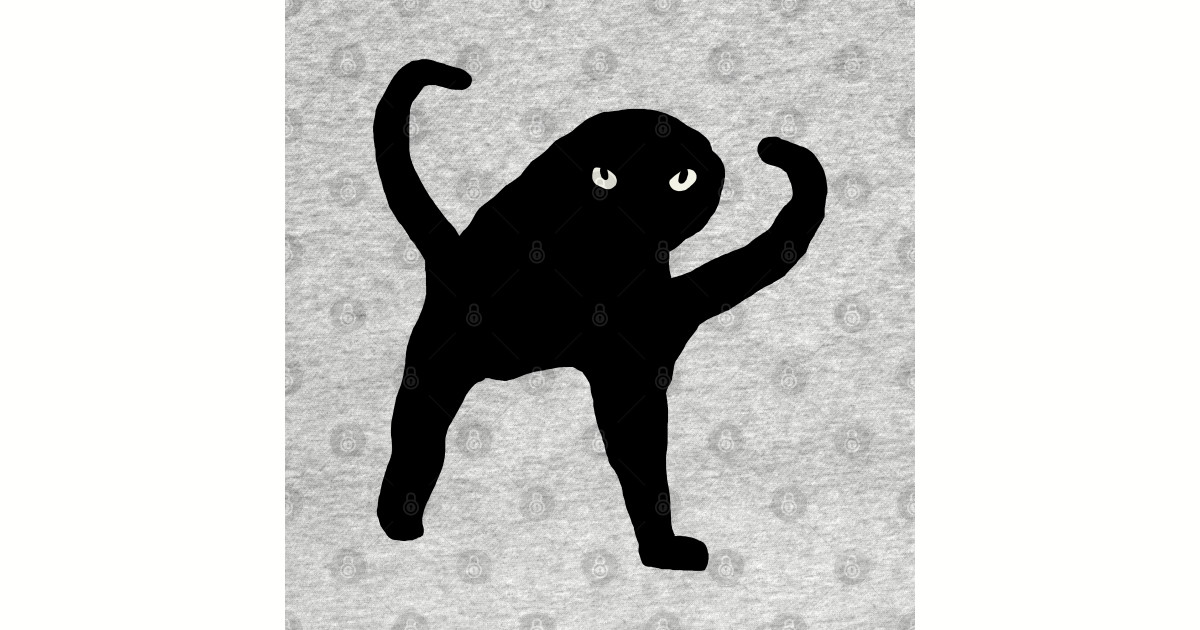  Cursed  Cat  Meme  Tapisserie TeePublic DE